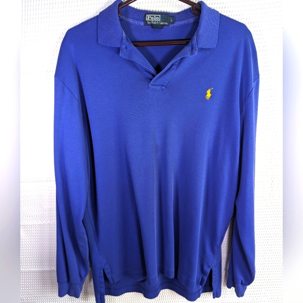 Polo Ralph Lauren men's long sleeve polo shirt size large